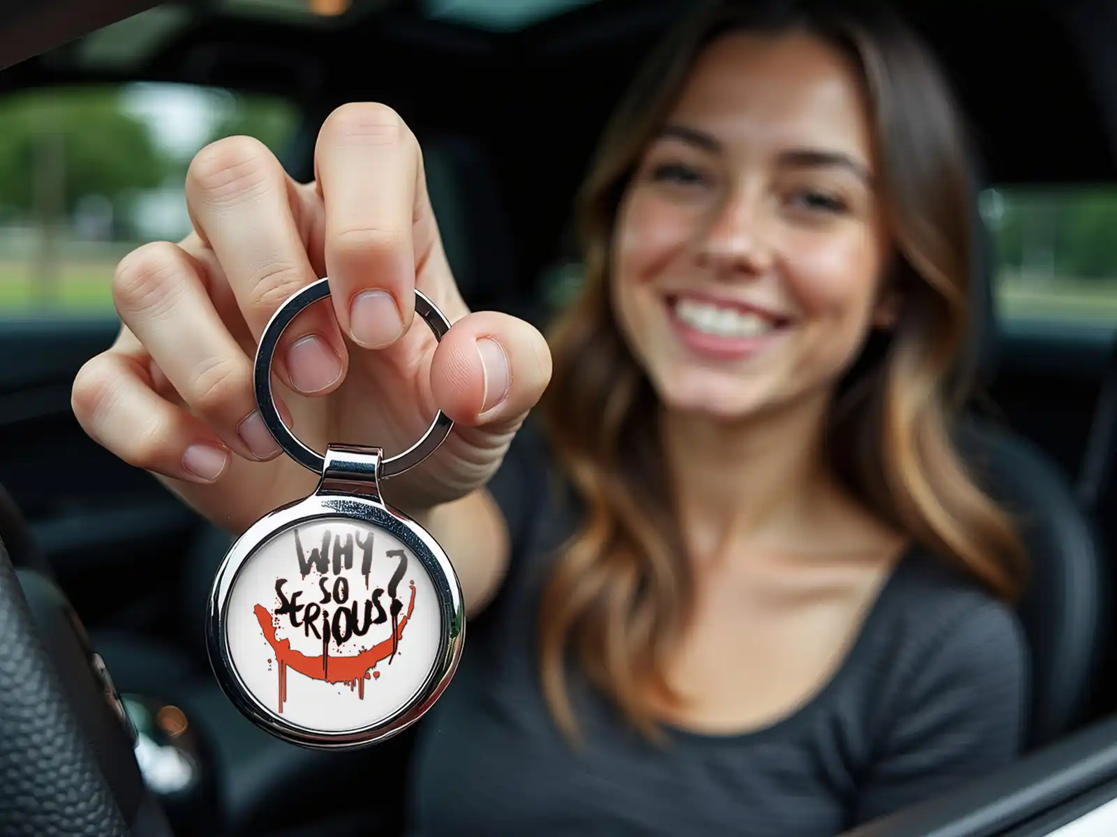 Alloy Metal Keychain Custom Minimalist Design Sturdy